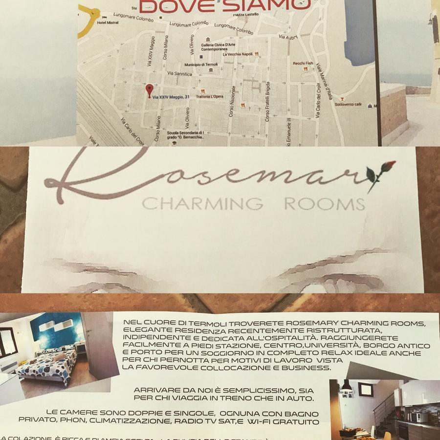 Rosemary Charming Rooms Термолі Екстер'єр фото